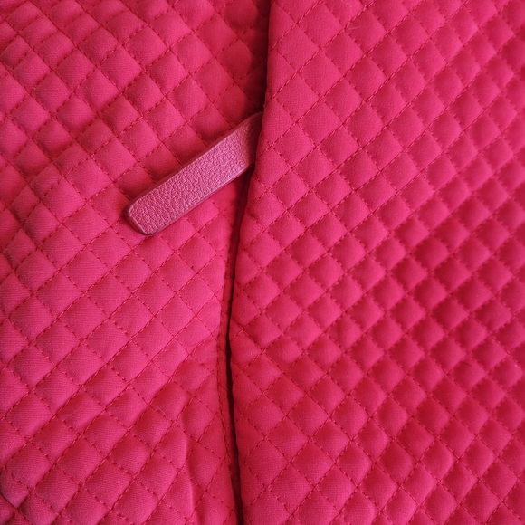 Quilted Red Tote Bag - Picture 8 of 12